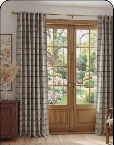 Buffalo Check Curtains
