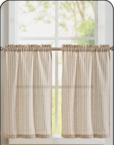 Ticking Stripe Linen Curtains for a Timeless Pattern