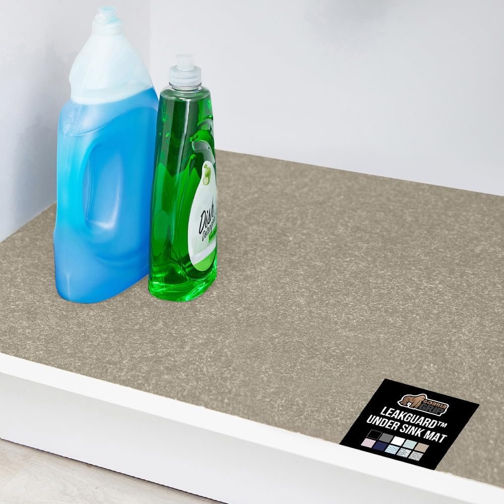 Waterproof Under-Sink Mat for Cabinet Protection